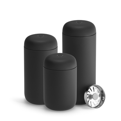 Fellow Carter Move Mug + Splash Guard - Serving Vessel for Freshly Brewed Coffee