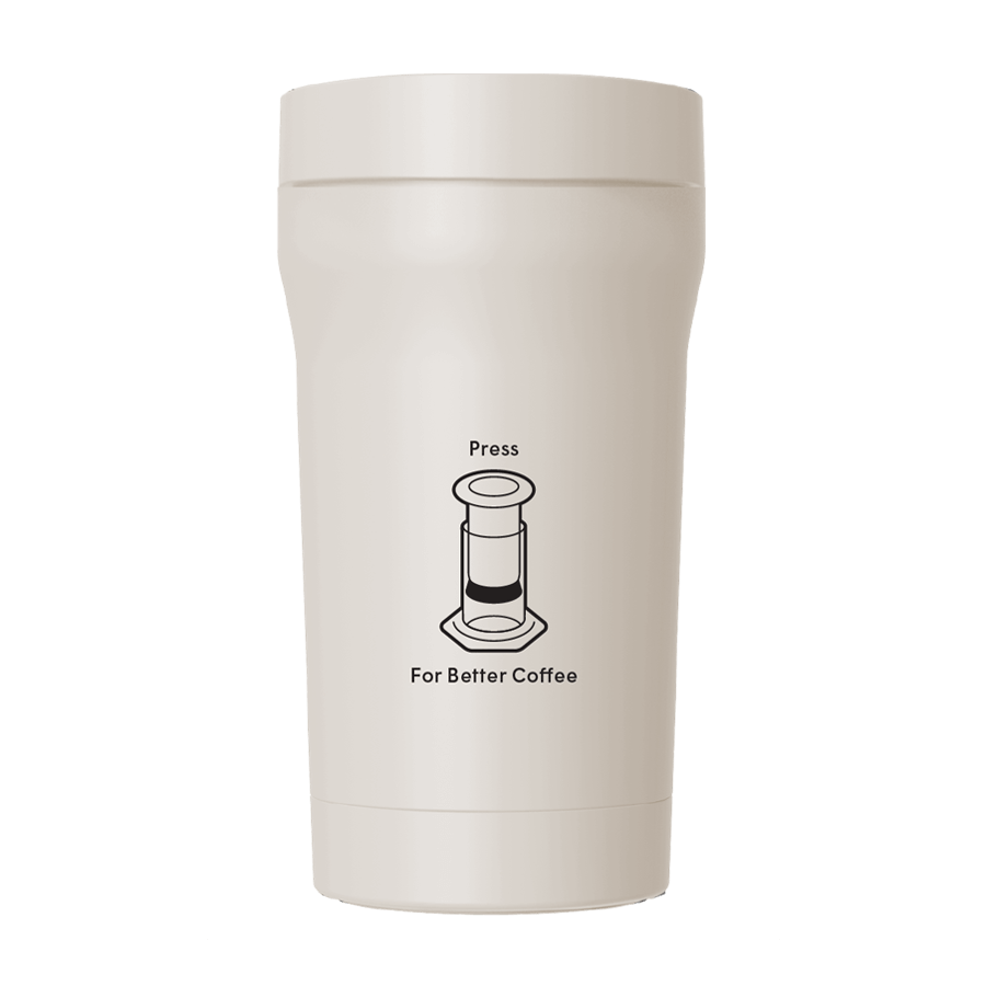AeroPress Travel Coffee Tumbler - Stainless Steel - Serving Vessel for Freshly Brewed Coffee