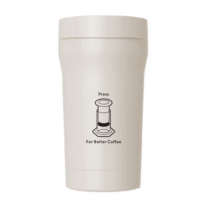 AeroPress Travel Coffee Tumbler - Stainless Steel - Serving Vessel for Freshly Brewed Coffee