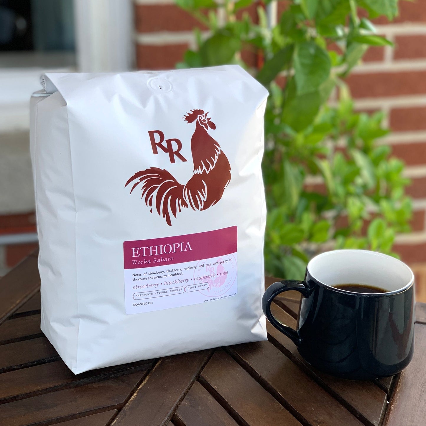Ethiopia Worka Sakaro Anaerobic Natural - Roasted Coffee for Home Brewing Stations