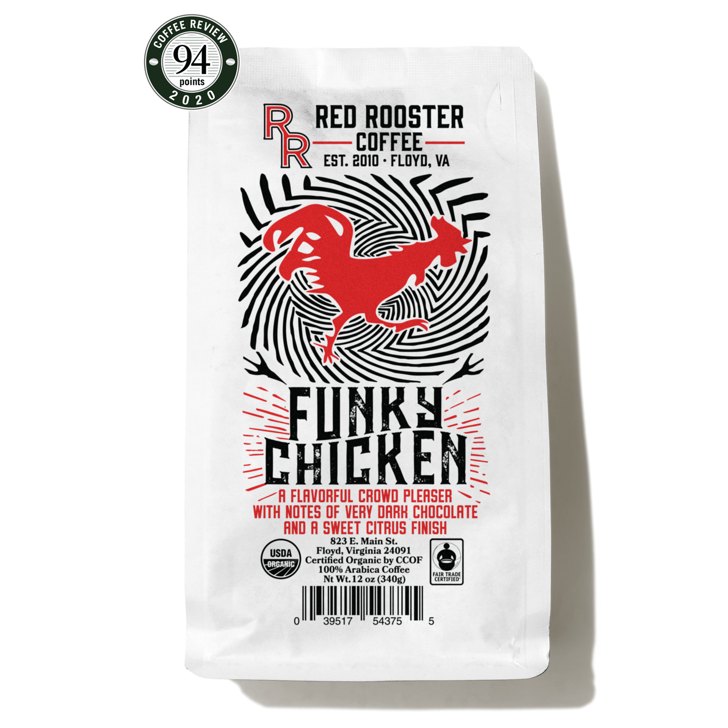 Organic Funky Chicken - Roasted Coffee for Home Brewing Stations