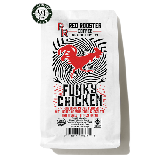 Organic Funky Chicken - Roasted Coffee for Home Brewing Stations