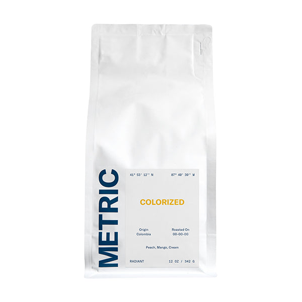 Colorized 12 oz - Roasted Coffee for Home Brewing Stations