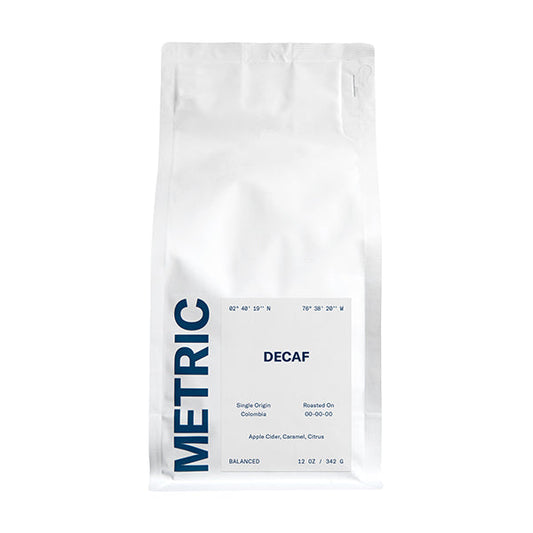 Decaf 12 oz - Roasted Coffee for Home Brewing Stations