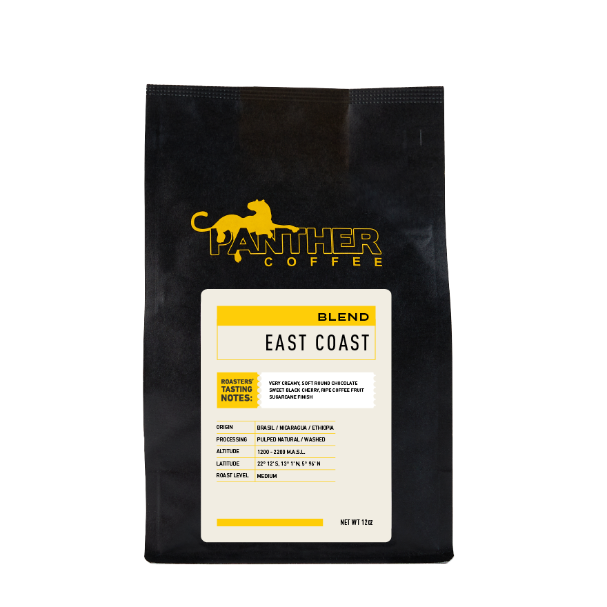 East Coast Espresso 12 oz - Coffee Press for Convenient Recipe Control