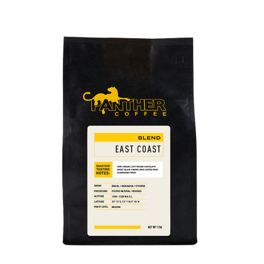 East Coast Espresso 12 oz - Coffee Press for Convenient Recipe Control