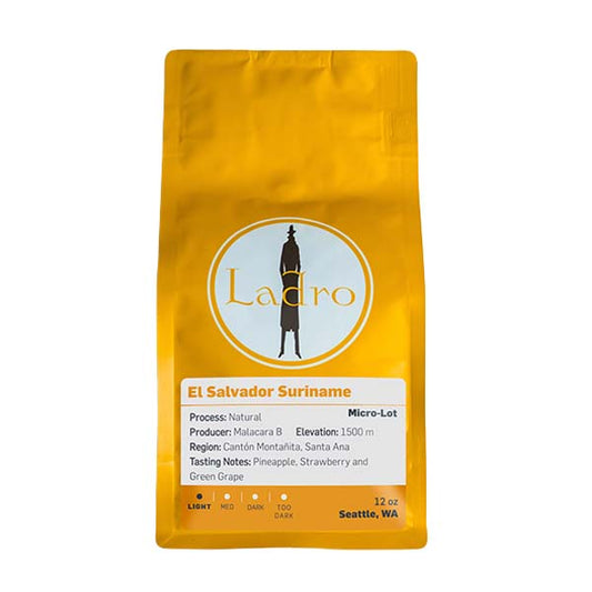El Salvador Suriname 12 oz - Roasted Coffee for Home Brewing Stations