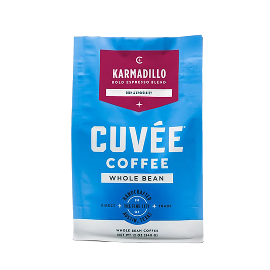 Karmadillo 12 oz - Roasted Coffee for Home Brewing Stations