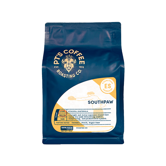 Southpaw Espresso 10 oz - Coffee Press for Convenient Recipe Control