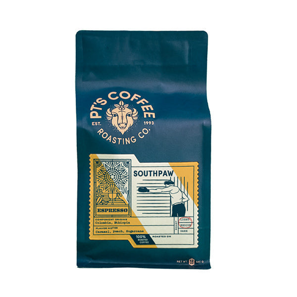 Southpaw Espresso 12 oz - Coffee Press for Convenient Recipe Control