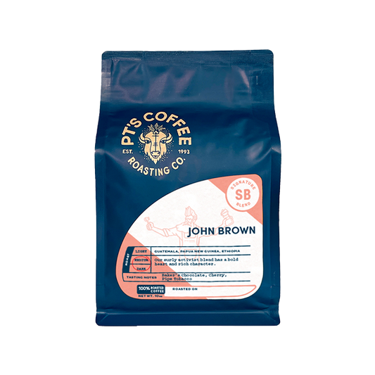 John Brown 10 oz - Roasted Coffee for Home Brewing Stations