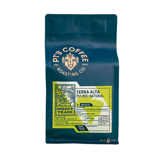 Terra Alta Pulped Natural 12 oz - Roasted Coffee for Home Brewing Stations