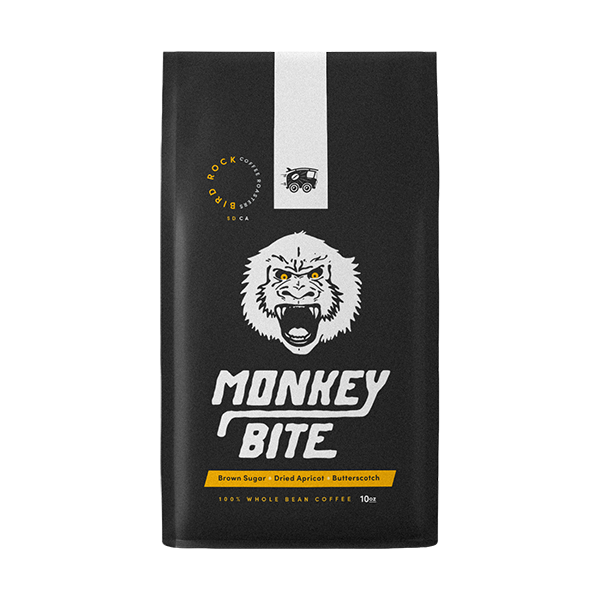 Monkey Bite Espresso 2 lb - Coffee Press for Convenient Recipe Control