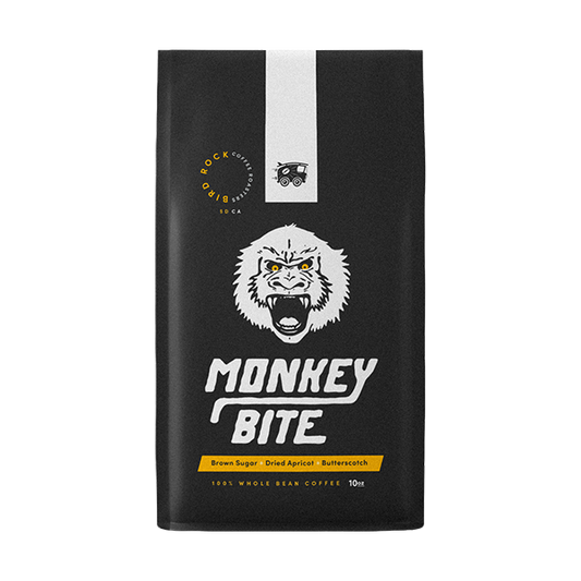 Monkey Bite Espresso 2 lb - Coffee Press for Convenient Recipe Control