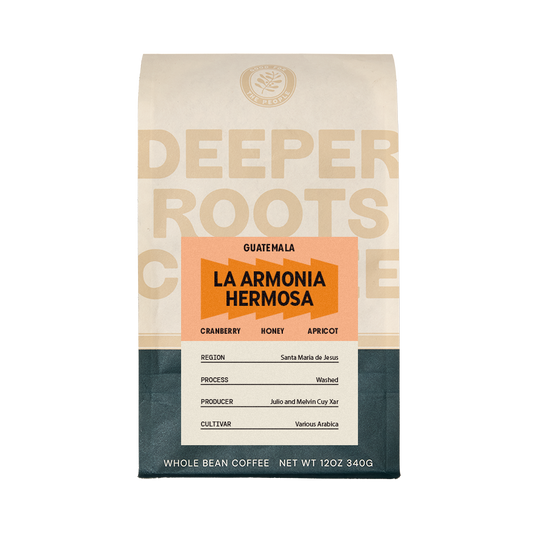 La Armonia Hermosa 12 oz - Roasted Coffee for Home Brewing Stations