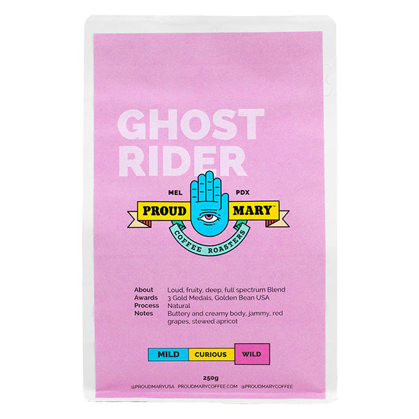 Ghost Rider 250 gr - Roasted Coffee for Home Brewing Stations