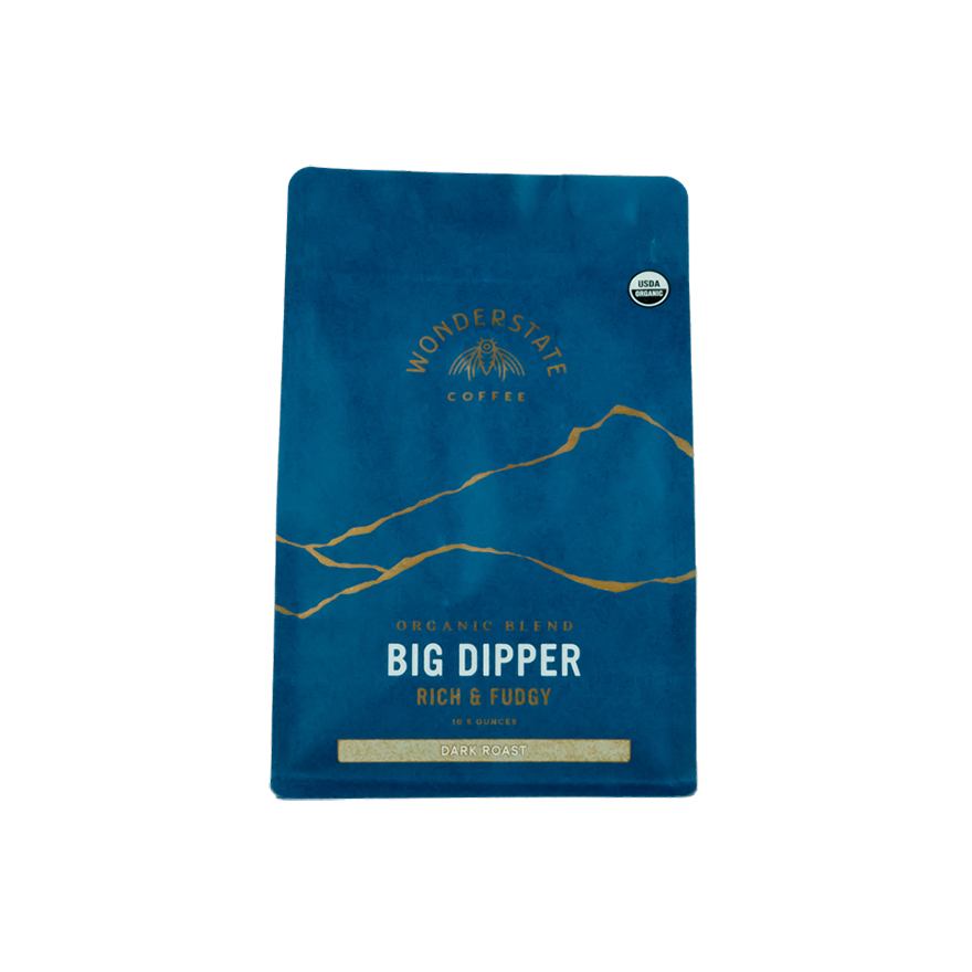 Organic Big Dipper 10.5 oz - Roasted Coffee for Home Brewing Stations