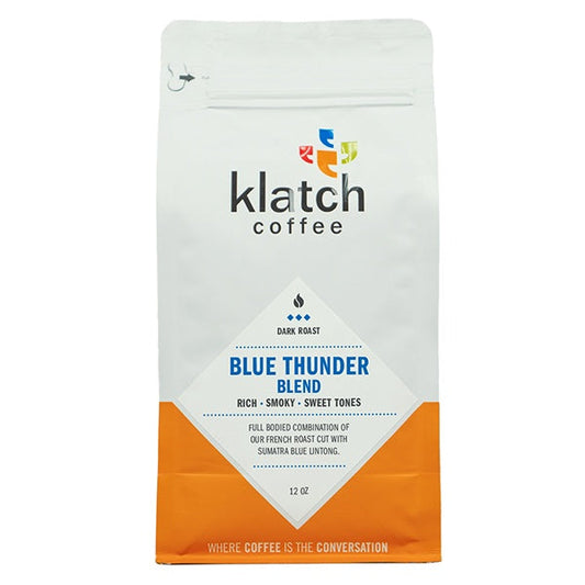 Blue Thunder Blend 12 oz - Roasted Coffee for Home Brewing Stations