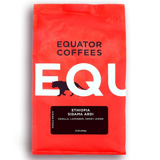 Ethiopia Sidama Ardi 12 oz - Roasted Coffee for Home Brewing Stations