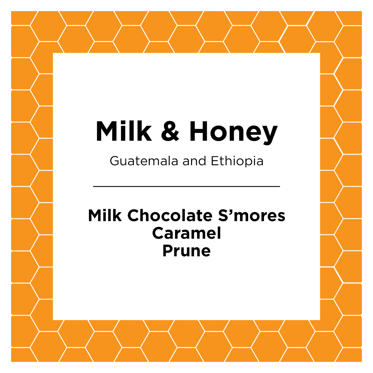 Milk & Honey - Roasted Coffee for Home Brewing Stations