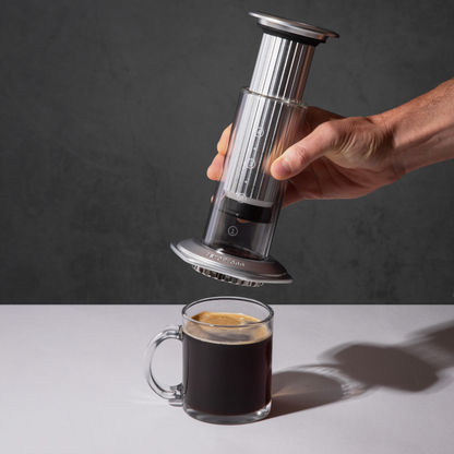 AeroPress Coffee Maker - Premium - Coffee Press for Convenient Recipe Control