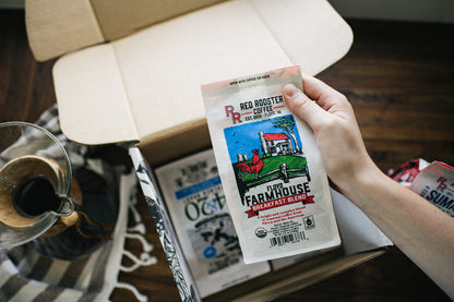 Organic Floyd Farmhouse Breakfast Blend - Roasted Coffee for Home Brewing Stations