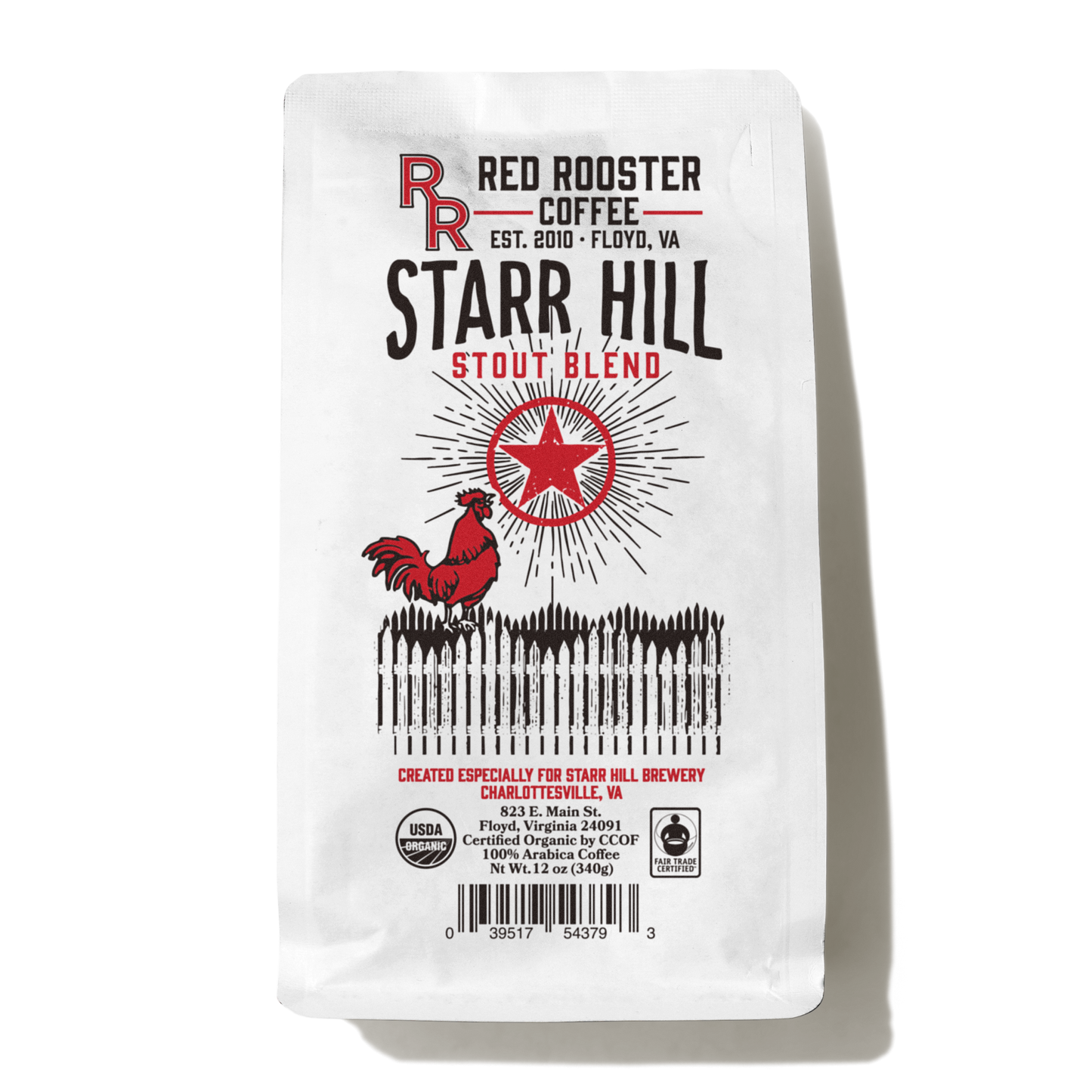 Organic Starr Hill Stout Blend - Roasted Coffee for Home Brewing Stations