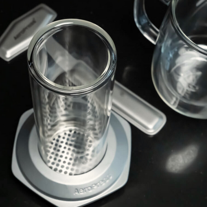 AeroPress Coffee Maker - Premium - Coffee Press for Convenient Recipe Control