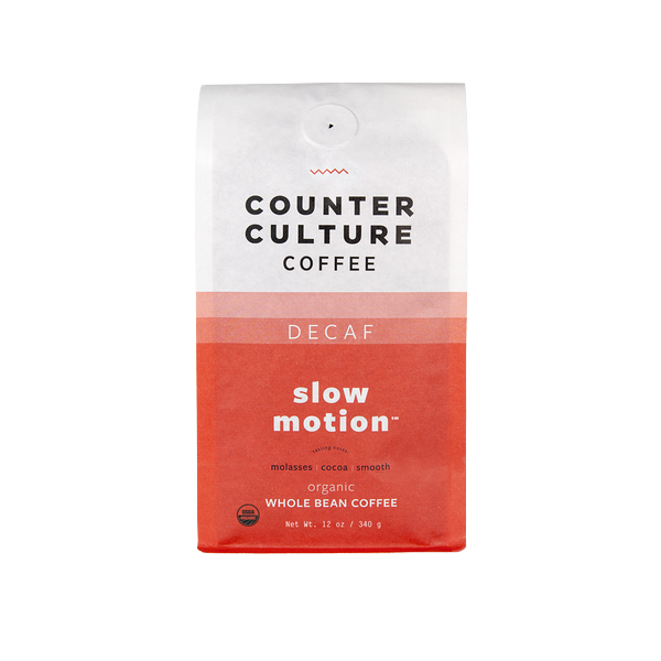Slow Motion - Decaf 12 oz - Roasted Coffee for Home Brewing Stations
