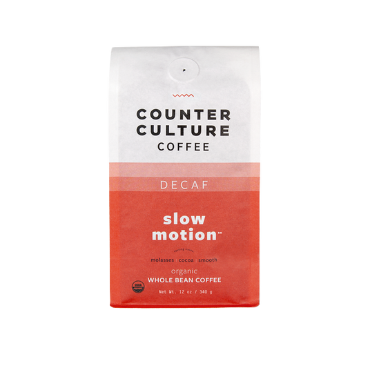 Slow Motion - Decaf 12 oz - Roasted Coffee for Home Brewing Stations