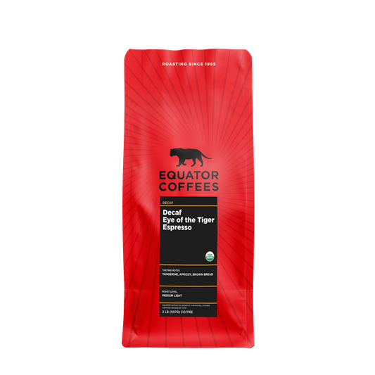 Decaf Eye Of The Tiger 2 lb - Roasted Coffee for Home Brewing Stations