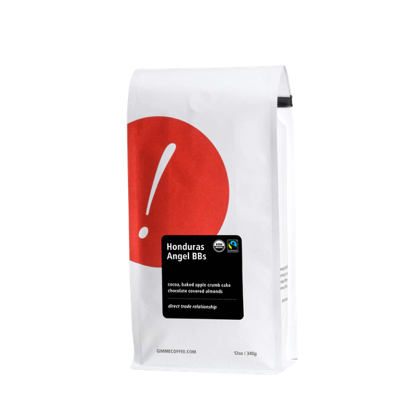 Honduras Angel BBs Fairtrade Organic 12 oz - Roasted Coffee for Home Brewing Stations