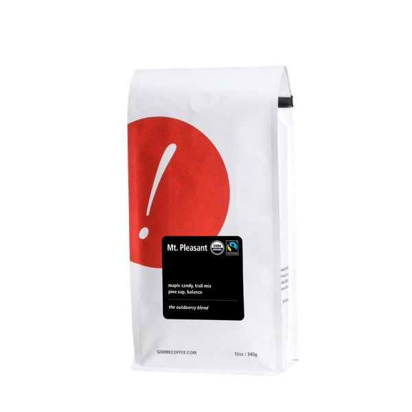 Mt Pleasant Fairtrade Organic 2 lb - Roasted Coffee for Home Brewing Stations