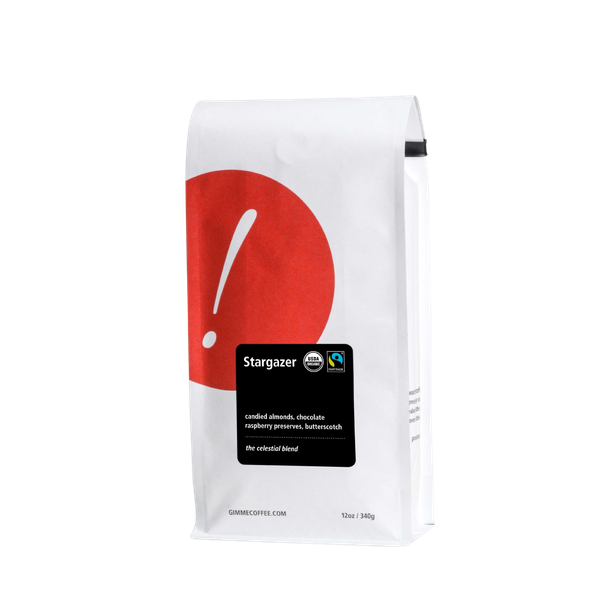 Stargazer Fairtrade Organic 2 lb - Roasted Coffee for Home Brewing Stations