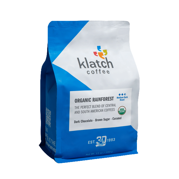 Organic Rainforest Blend 2 lb - Roasted Coffee for Home Brewing Stations