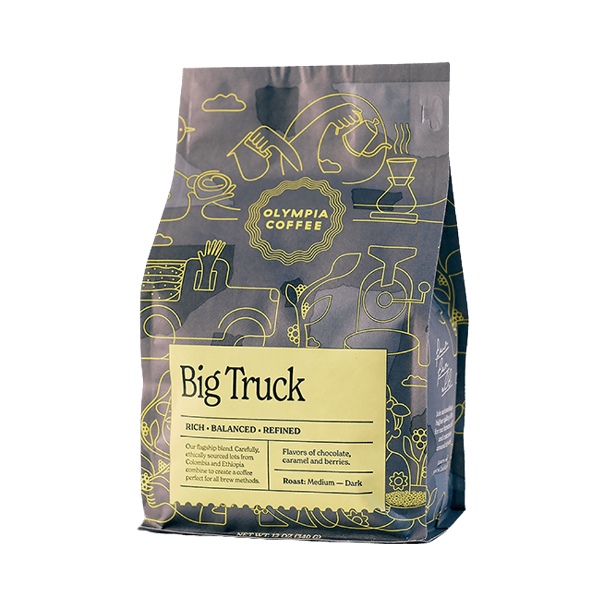 Big Truck 2 lb - Roasted Coffee for Home Brewing Stations