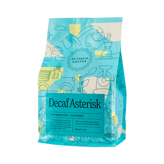 Decaf Asterisk 2 lb - Roasted Coffee for Home Brewing Stations