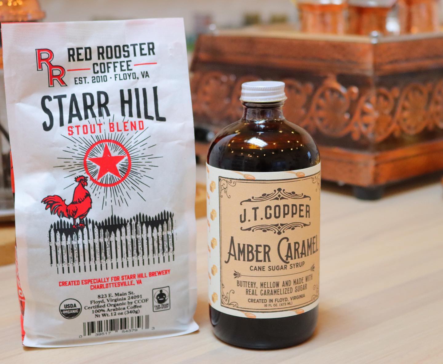 Organic Starr Hill Stout Blend - Roasted Coffee for Home Brewing Stations