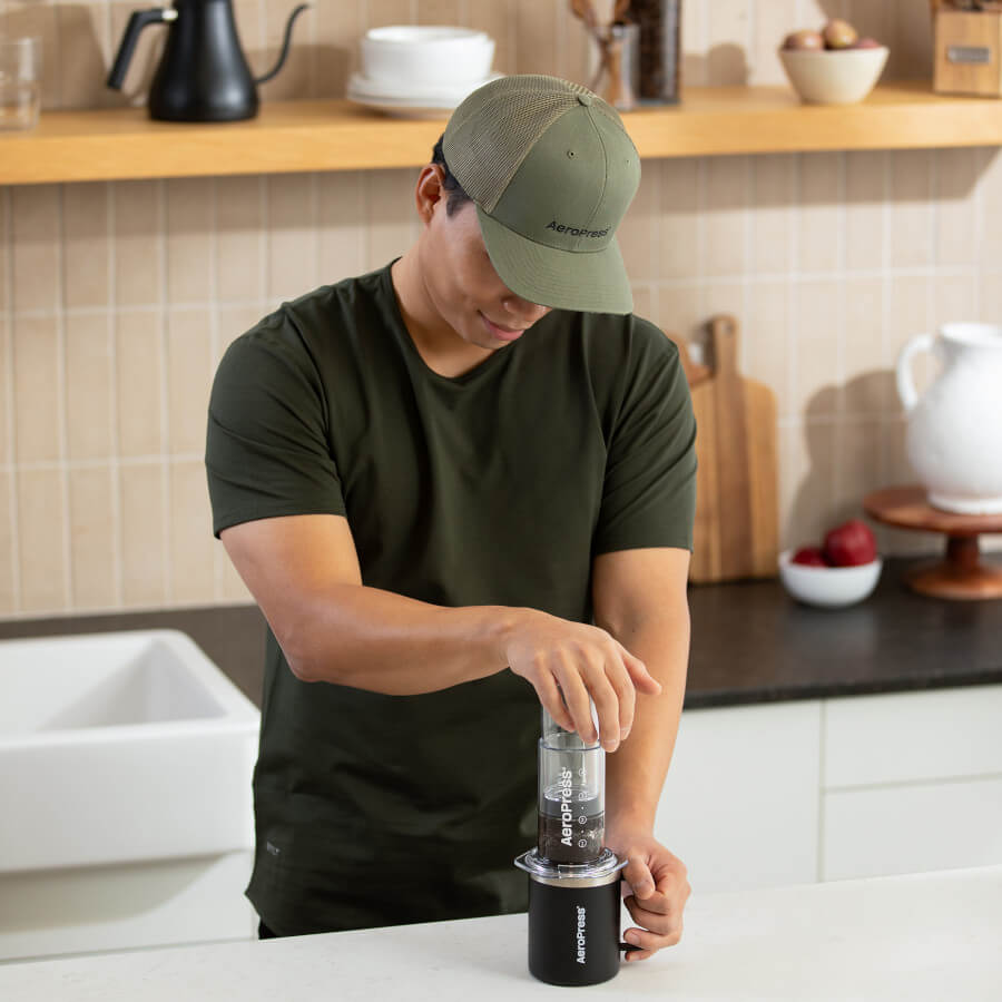 AeroPress Hats - Coffee Accessory for Home Brewing Stations