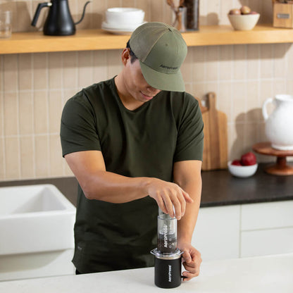 AeroPress Hats - Coffee Accessory for Home Brewing Stations